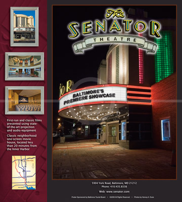 HD_GD-02 - Poster design for local movie theater located in Baltimore Maryland