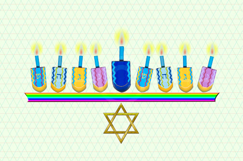 HD_GD-09 - Graphic for Chanukah Card