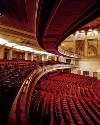 HD_SL-23 - Interior photo of Eastman Theater in Rochester New York, after restoration in 1972. HD_SL-23 - Interior photo of Eastman Theater in Rochester New York, after restoration in 1972.