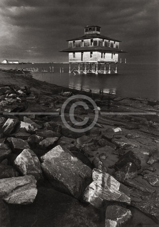HD_STBW-20 - Abandoned Port Mahon lighthouse building, after thunderstorm.
