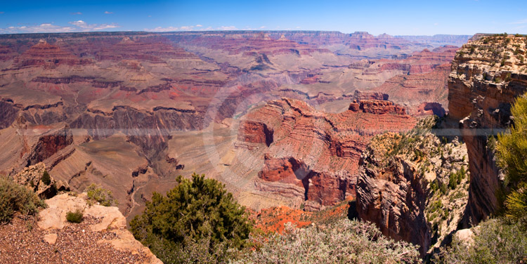 HD_STC-112 - Panorama photo of Grand Canyon from Hopi Point on the South Rim.