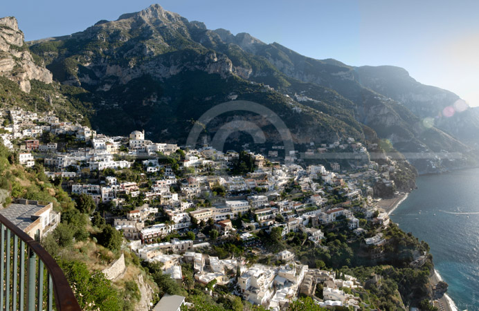 HD_STC-17 - Positano, Italy as seen from overlook just south of the town. HD_STC-17 - Positano, Italy as seen from overlook just south of the town.