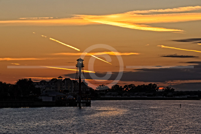 HD_STC-24 - Lighthouse on Lake Sumter near Lady Lake, Florida at sunset. HD_STC-24 - Lighthouse on Lake Sumter near Lady Lake, Florida at sunset.