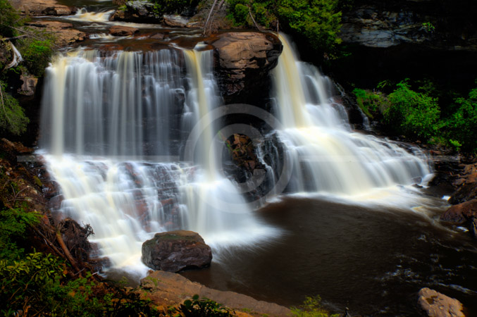 HD_STC-33 - Blackwater Falls from the upper Observation Deck HD_STC-33 - Blackwater Falls from the upper Observation Deck